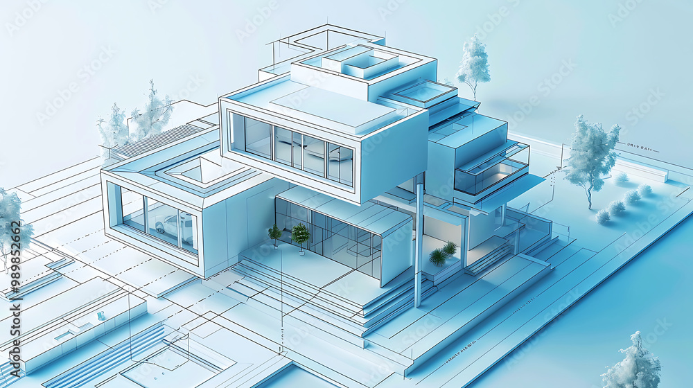 3d render house exterior 3d render house exterior