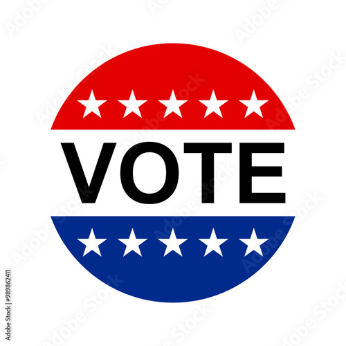 Vote sticker