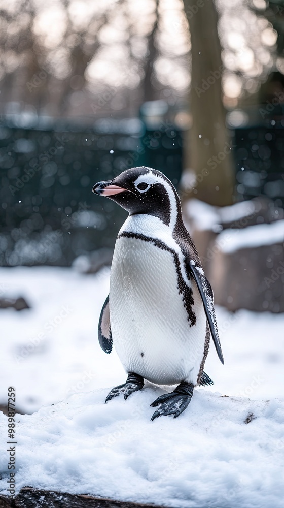 Obraz premium penguin isolated on cute background