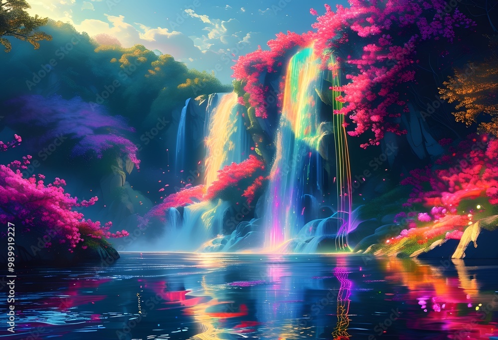 Obraz premium dreamy holograms