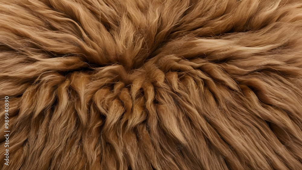 Warm brown fluffy wool texture background, a cozy and soft fabric. Warm brown fluffy wool texture background, a cozy and soft fabric.