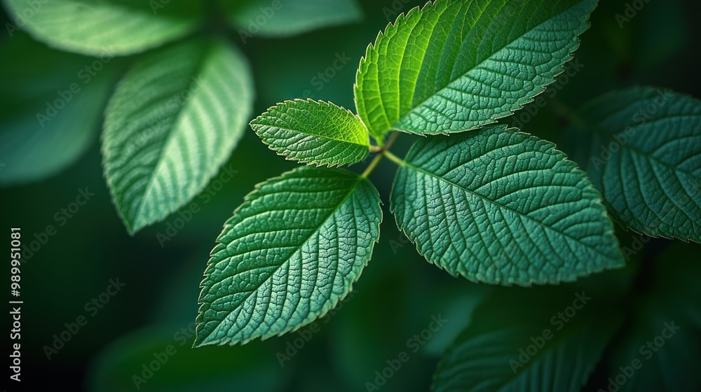 Close-up Green Leaves Close-up Green Leaves