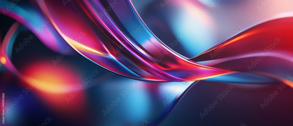 Abstract Neon Swirls. Abstract Neon Swirls.