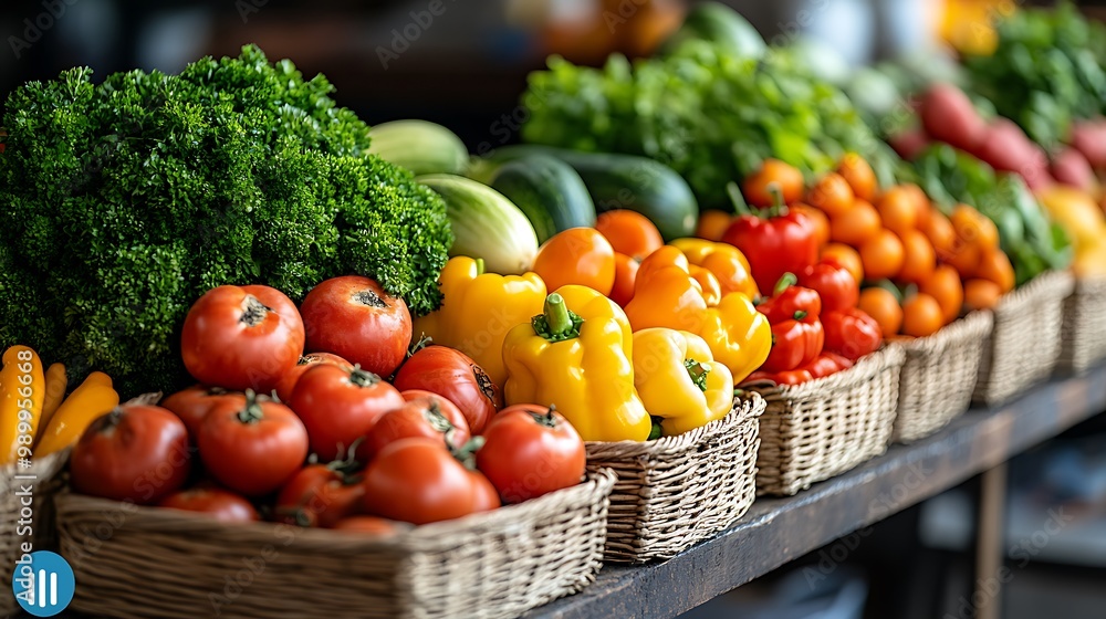 A variety of fresh produce on a wooden table, with a clear, modern graph indicating export growth subtly layered on the top half of the image A variety of fresh produce on a wooden table, with a clear, modern graph indicating export growth subtly layered on the top half of the image