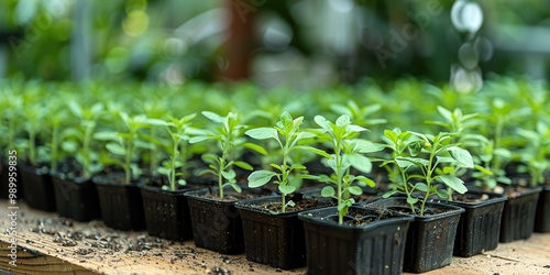 sprouts in a pot