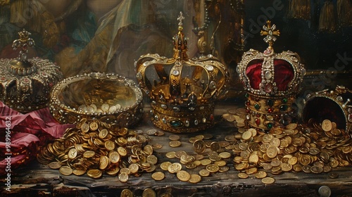 Royal Crowns and Gold. photo