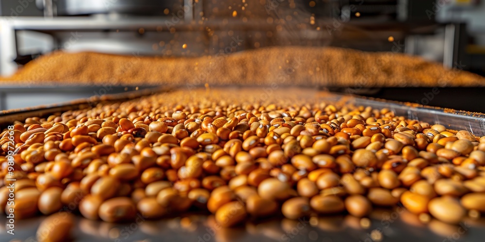 close up of coffee beans in a bakery close up of coffee beans in a bakery
