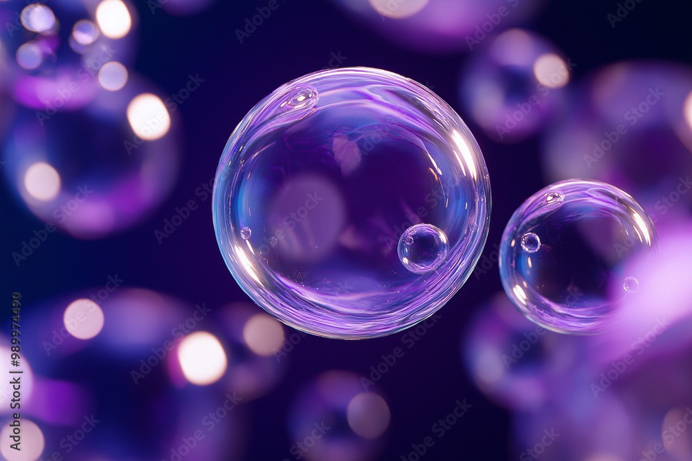 Surreal Floating Liquid Bubbles in Abstract Void: A Dreamlike Digital Masterpiece Surreal Floating Liquid Bubbles in Abstract Void: A Dreamlike Digital Masterpiece