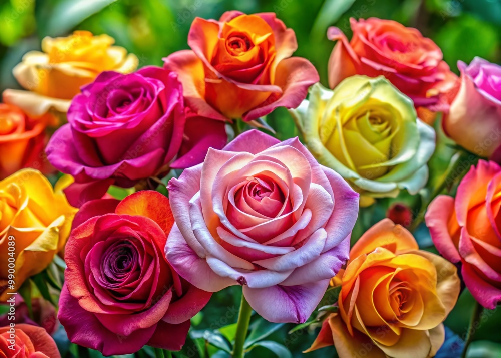 Vibrant and Elegant Roses in Bloom for a Joyful Birthday Celebration and Special Occasions Vibrant and Elegant Roses in Bloom for a Joyful Birthday Celebration and Special Occasions
