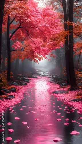 autumn in the forest