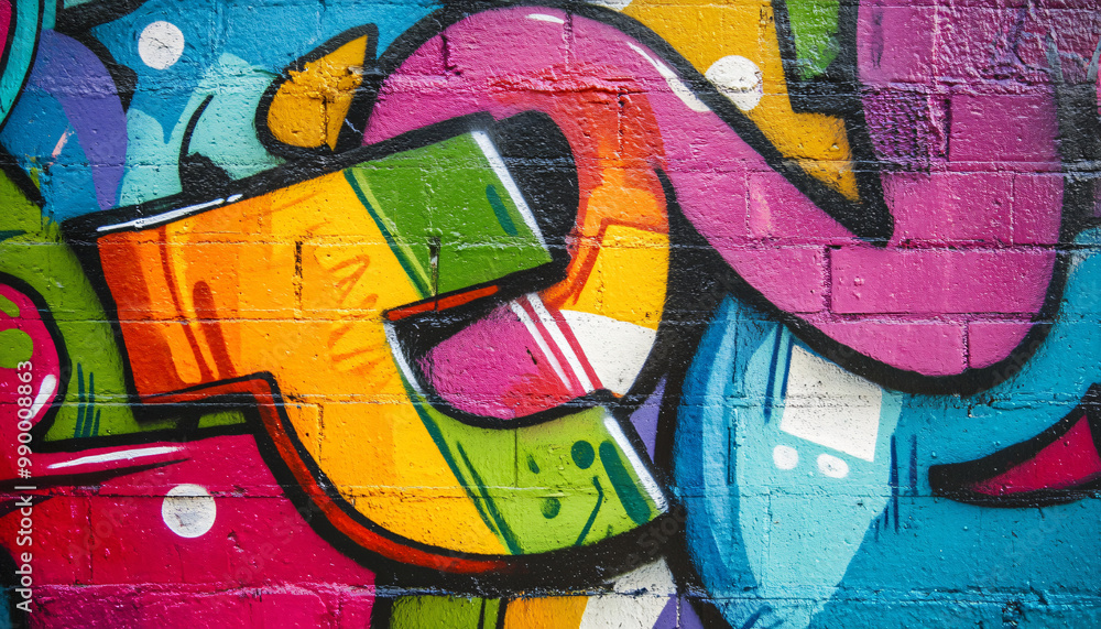 A graffiti-covered urban wall, showcasing vibrant colors, bold lines, and an edgy, artistic vibe A graffiti-covered urban wall, showcasing vibrant colors, bold lines, and an edgy, artistic vibe