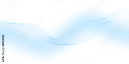 Gray line. Gray line abstract pattern background, White abstract background. Fluttering white scarf. Waving on wind white fabric . 3D illustration