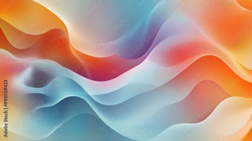 Obraz premium An abstract certificate background featuring creative shapes and color gradients, adding a modern touch to traditional designs.