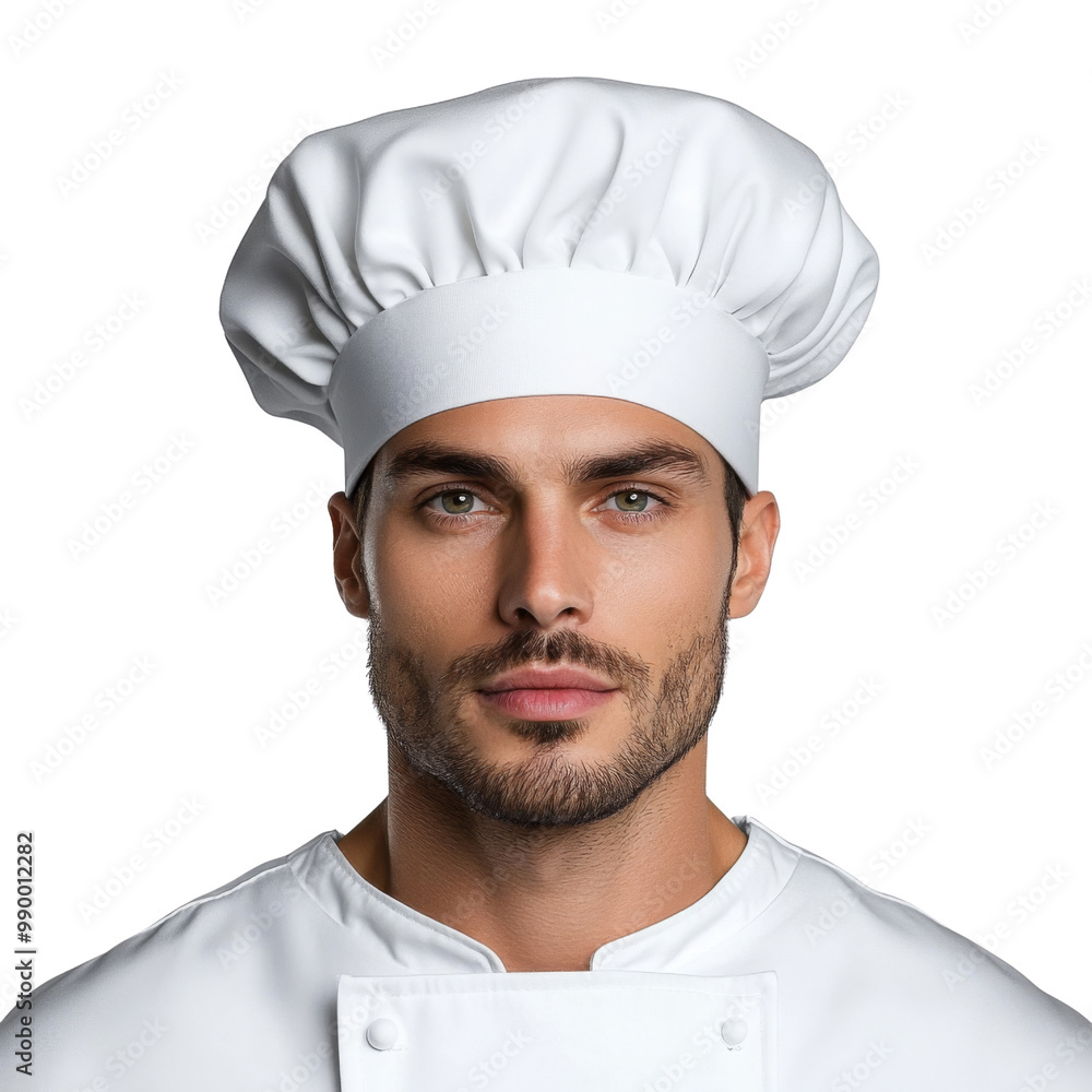 portrait of a chef with knife portrait of a chef with knife