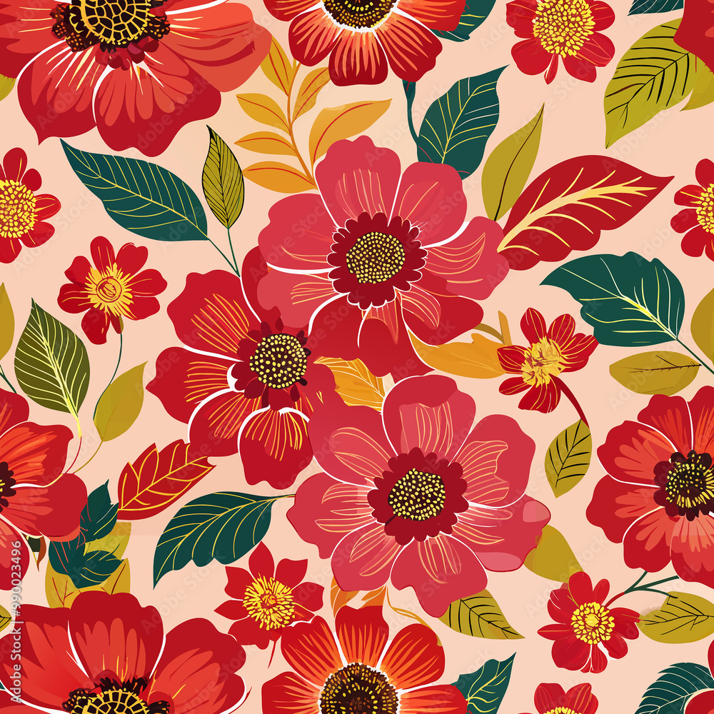 seamless floral pattern seamless floral pattern