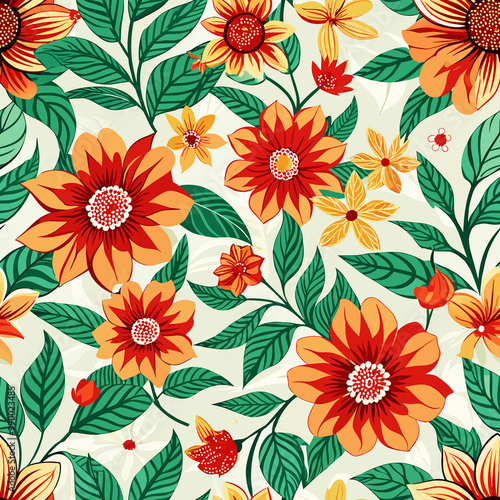 seamless floral pattern