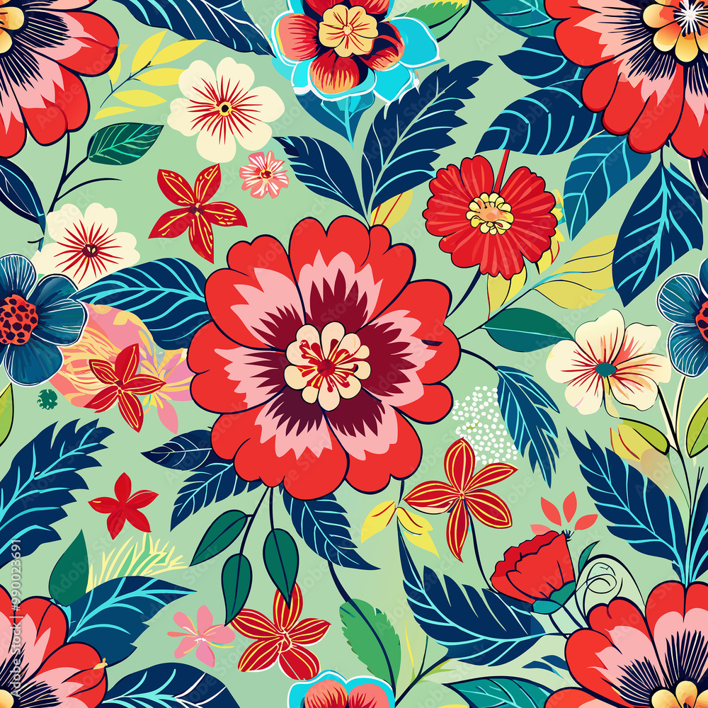 seamless floral pattern seamless floral pattern