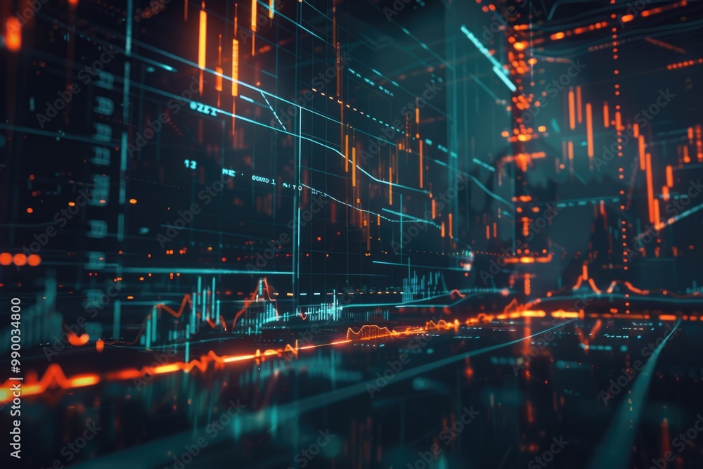 abstract digital background loop abstract digital background loop