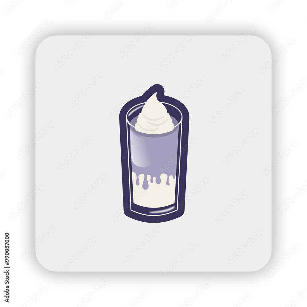 taro latte iced vector, taro latte iced flat icon, taro latte iced icon on button taro latte iced vector, taro latte iced flat icon, taro latte iced icon on button