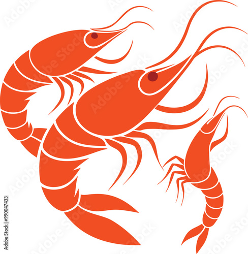 Shrimp-Stock-Vector-Illustration