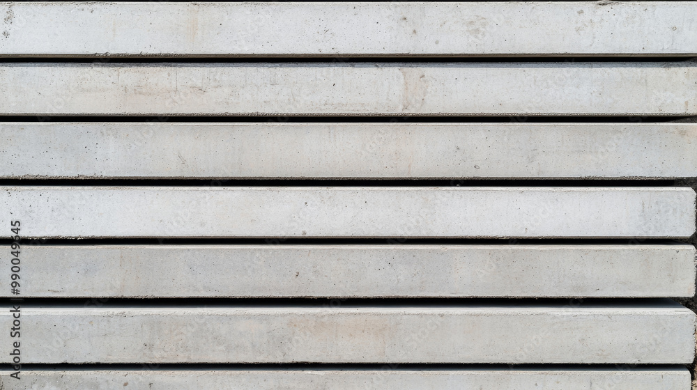 Overhead view of stacked reinforced concrete slabs, showcasing their texture and arrangement Overhead view of stacked reinforced concrete slabs, showcasing their texture and arrangement