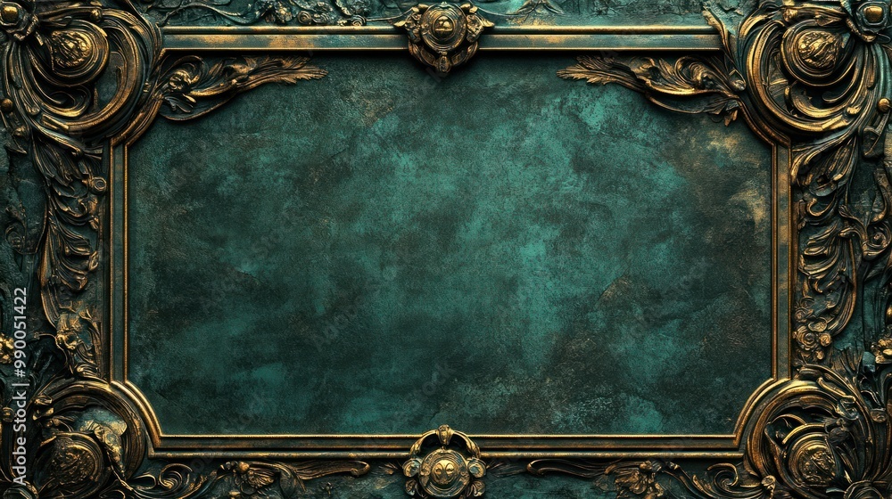 A certificate background with embossed details, adding a sense of depth and texture to the design. A certificate background with embossed details, adding a sense of depth and texture to the design.