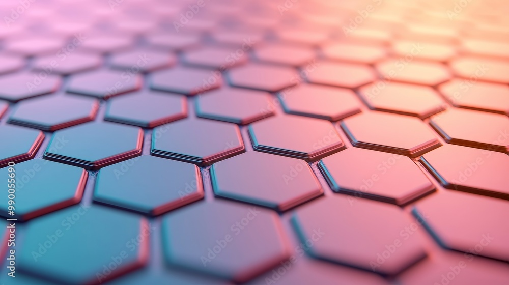 Abstract Representation of Environment Social Governance (ESG) Concept with Hexagonal Patterns and Gradient Lighting Abstract Representation of Environment Social Governance (ESG) Concept with Hexagonal Patterns and Gradient Lighting