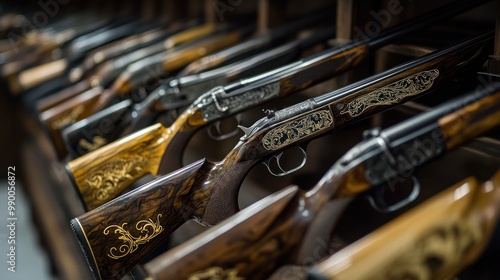 Custom firearms production facility, where personalized guns are crafted to the exact specifications of their owners, showcasing unique craftsmanship.