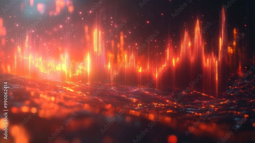 Abstract Digital Landscape Abstract Digital Landscape