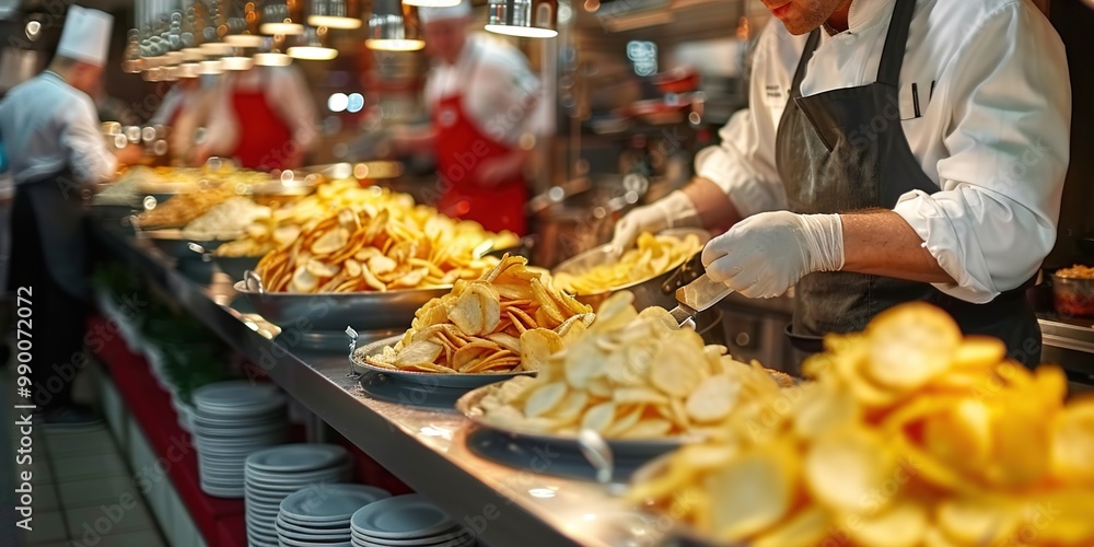 Fototapeta premium people in the restaurant