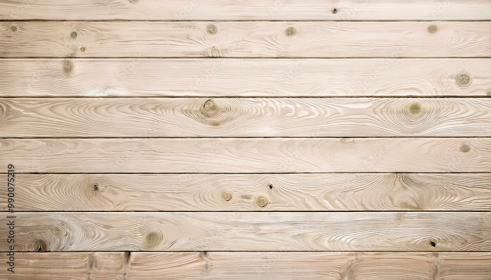 Fototapeta premium Cream white wood texture wall background