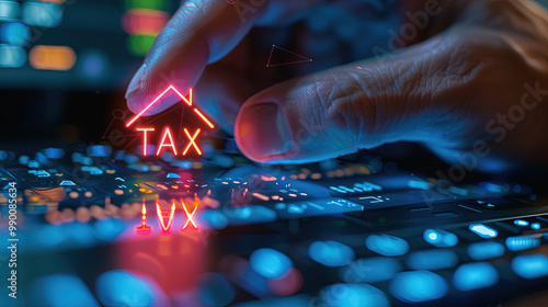 Financial burden of property taxes, emphasizing inescapable reality of obligation for homeowners