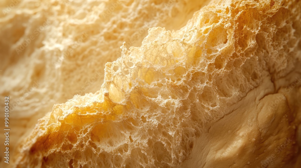Close-Up of Bread Crumbs Close-Up of Bread Crumbs