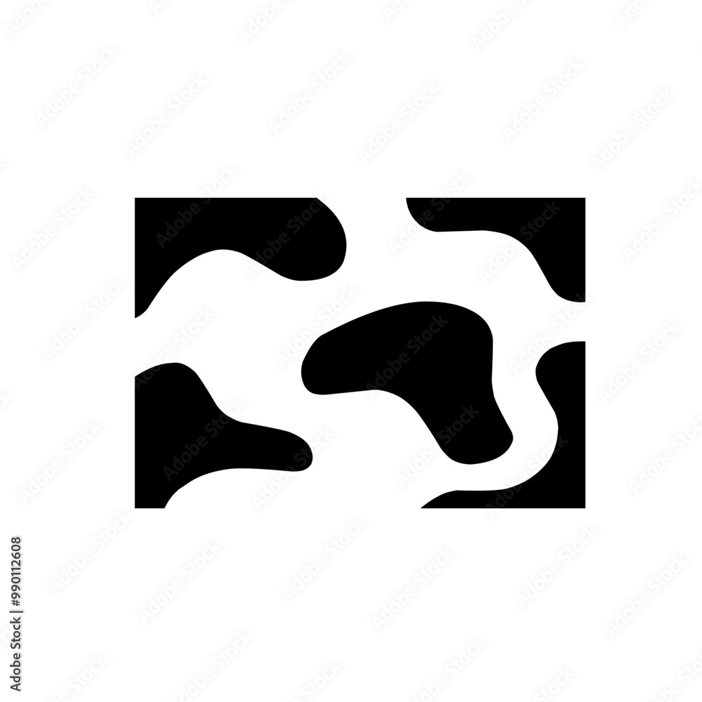 cowhide spot pattern cowhide spot pattern