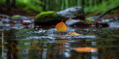 butterfly on the water