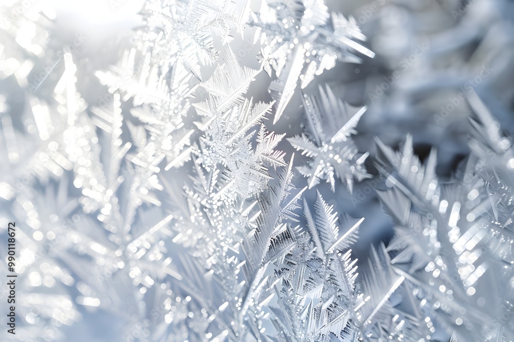 frost on window frost on window