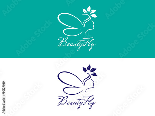 Beauty with butterfly