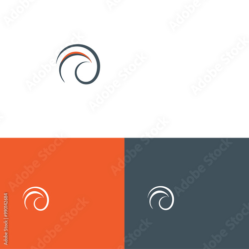 Orange wave