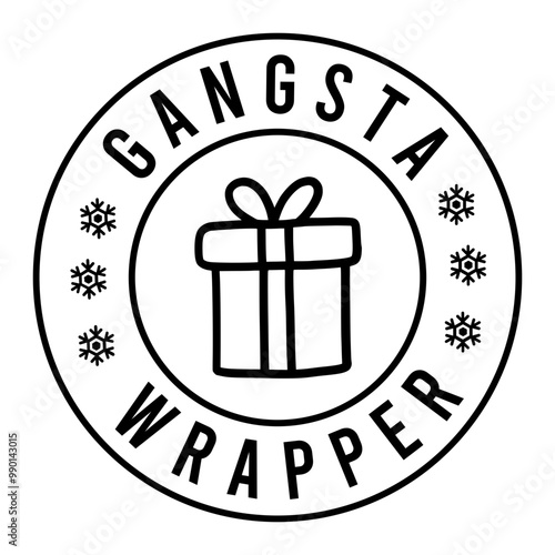 Gangsta Wrapper SVG