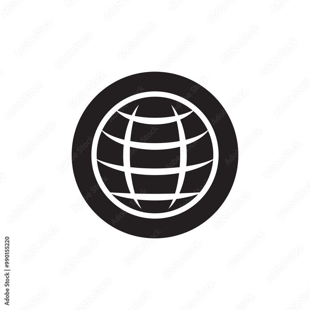 globe logo icon globe logo icon