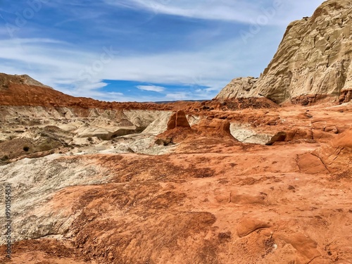 Red Rock and Sandstone Wonders at The Toadstools in Grand Staircase-Escalante National Monument in Utah.