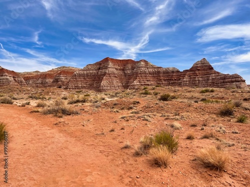 View from the Trail to The Toadstools in Grand Staircase-Escalante National Monument in Utah.