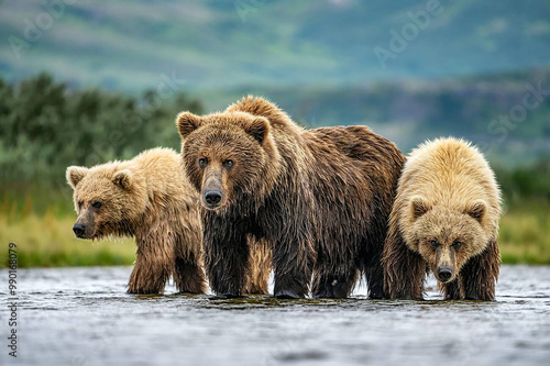 brown bear cubs