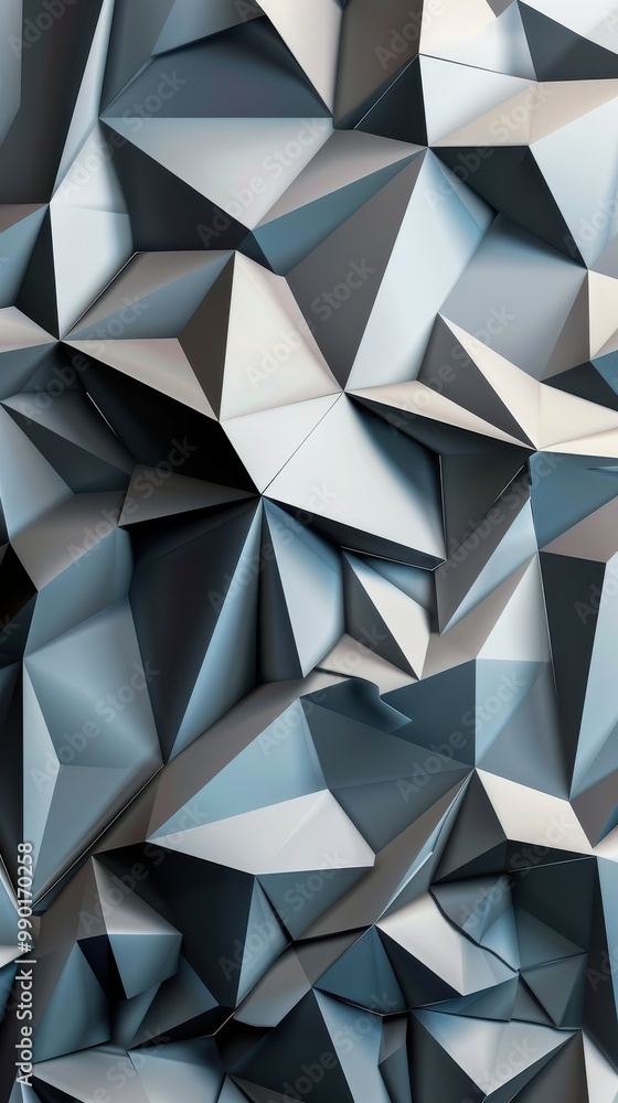 Obraz premium Abstract geometric paper background