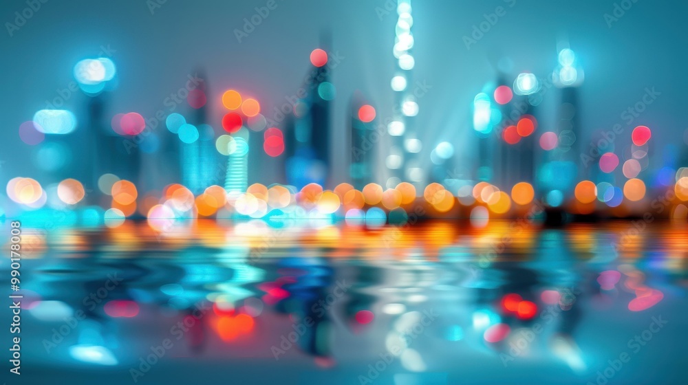 Experience a stunning city skyline at night, showcasing illuminated buildings and twinkling lights in a minimalist setting. Experience a stunning city skyline at night, showcasing illuminated buildings and twinkling lights in a minimalist setting.