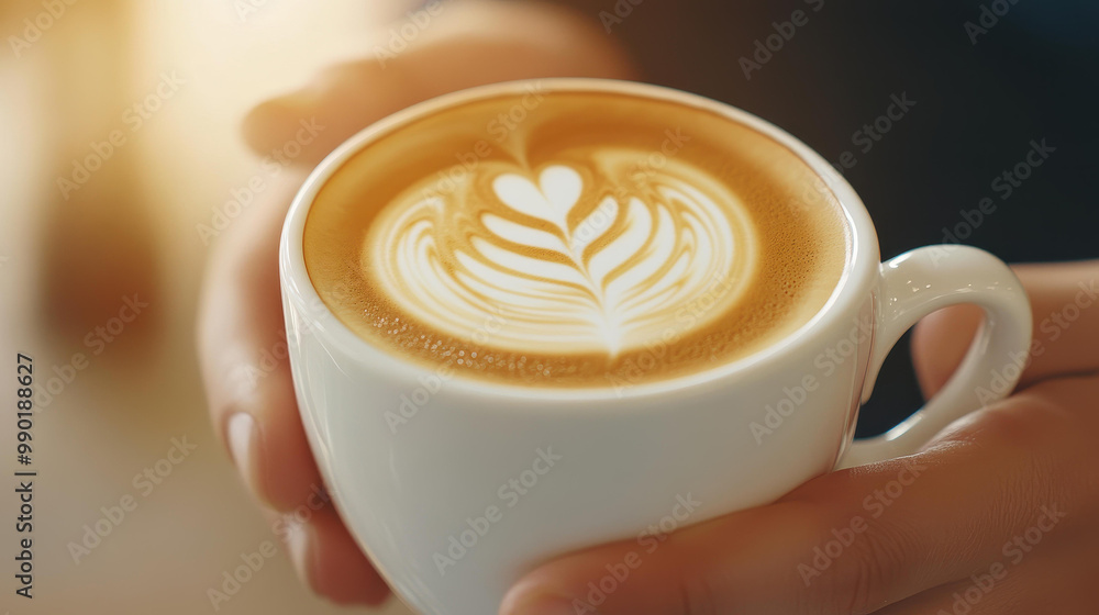 Barista skillfully crafts espresso, creating stunning latte art in a cozy cafe atmosphere, perfect for coffee lovers. Barista skillfully crafts espresso, creating stunning latte art in a cozy cafe atmosphere, perfect for coffee lovers.