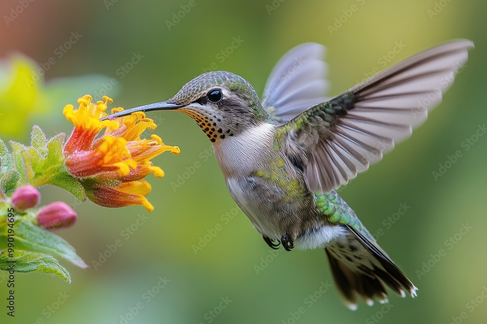 Fototapeta premium Hummingbird in Flight