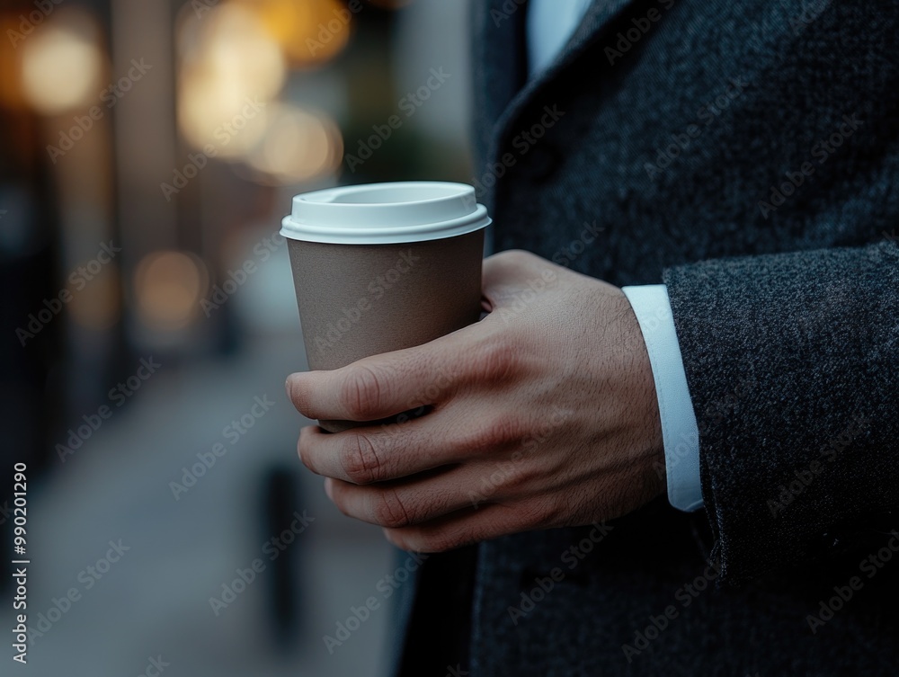 Man with Coffee Man with Coffee