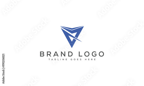 Free Download letter V logo design vector template design for brand - GFXLoad