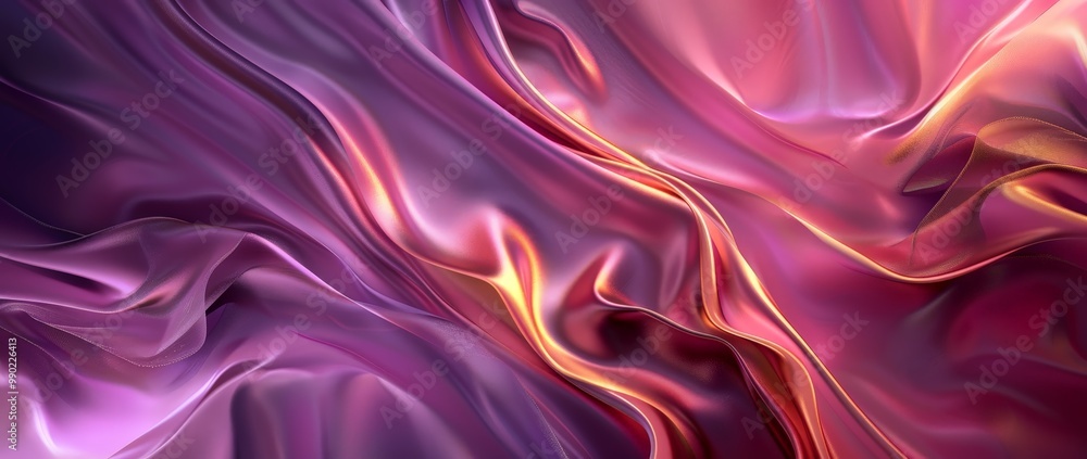 Abstract Purple and Gold Fabric Texture Abstract Purple and Gold Fabric Texture